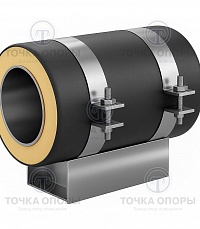 Скользящая опора СПОк 325/500.200 подкладная канальная для труб в ППУ