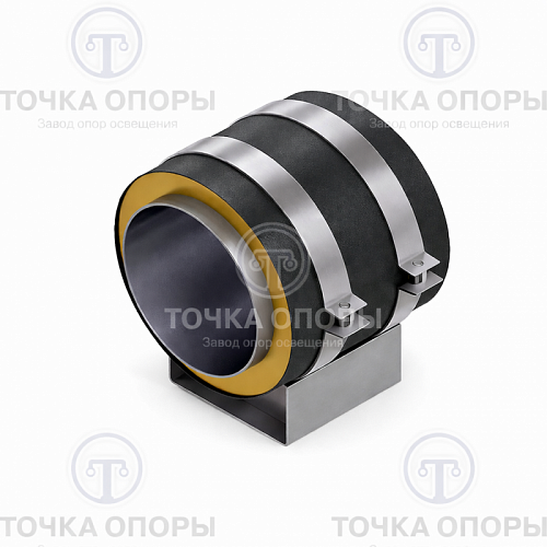 Скользящая опора СПОн 530/710.100 подкладная надземная для труб в ППУ