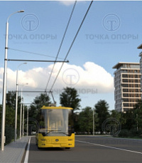 Опора контактной сети ТП-2000-9,0/11,5-01